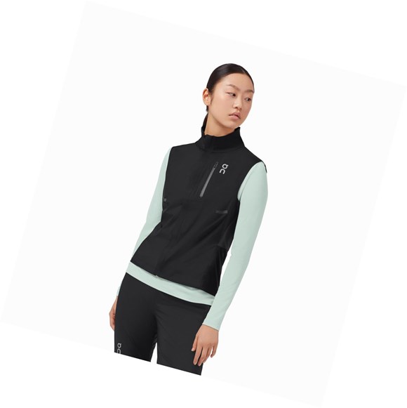 Black On Weather Women's Vest | 8310XBHRZ