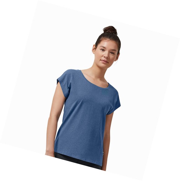 Blue On On-T Women's T Shirts | 7640SRBHE