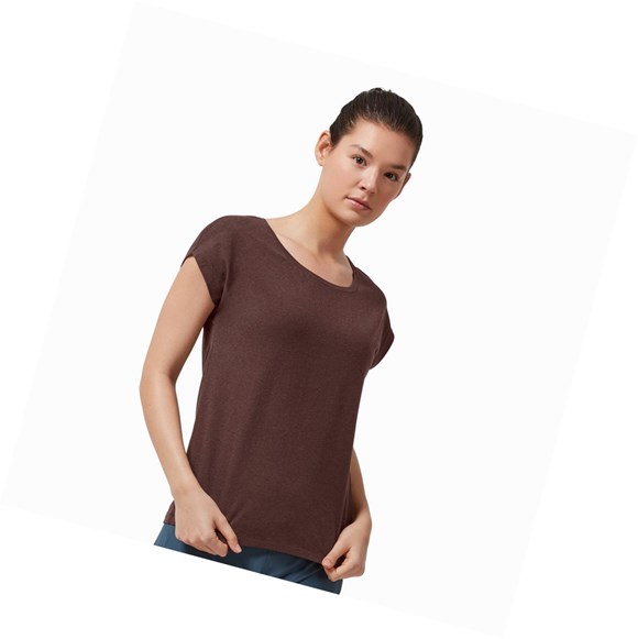 Coffee On On-T Women's T Shirts | 8502HBCFX