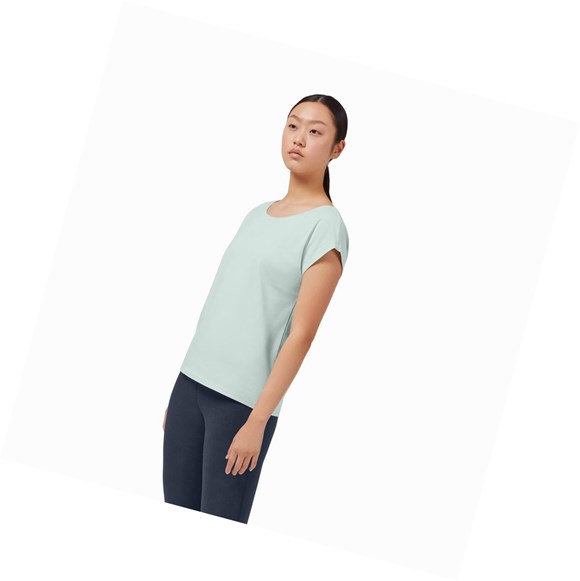 Green On On-T Women's T Shirts | 3012YPXIF