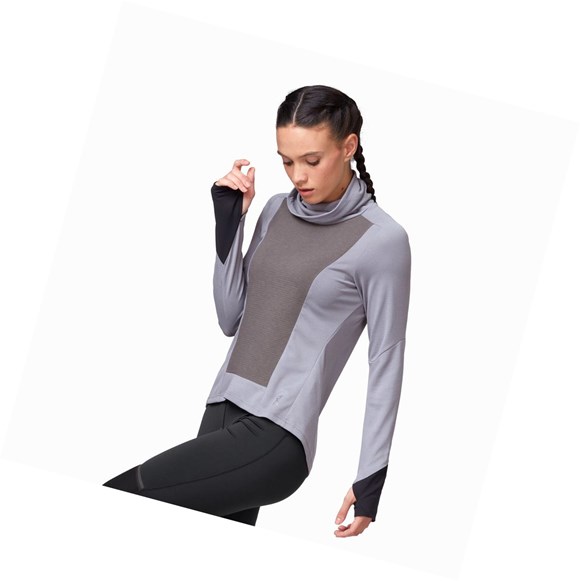 Khaki On Weather Women's Running Shirts | 1726XWDOE